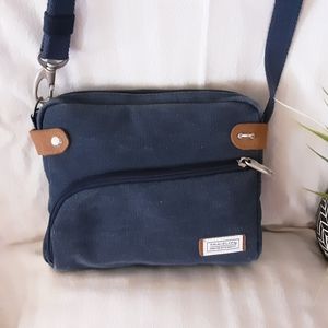 Travelon Anti-theft RFID Crossbody Heritage Indigo Navy